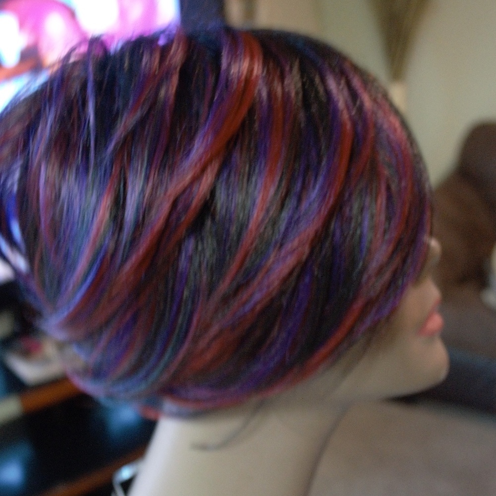 New Human Hair Blend Wig